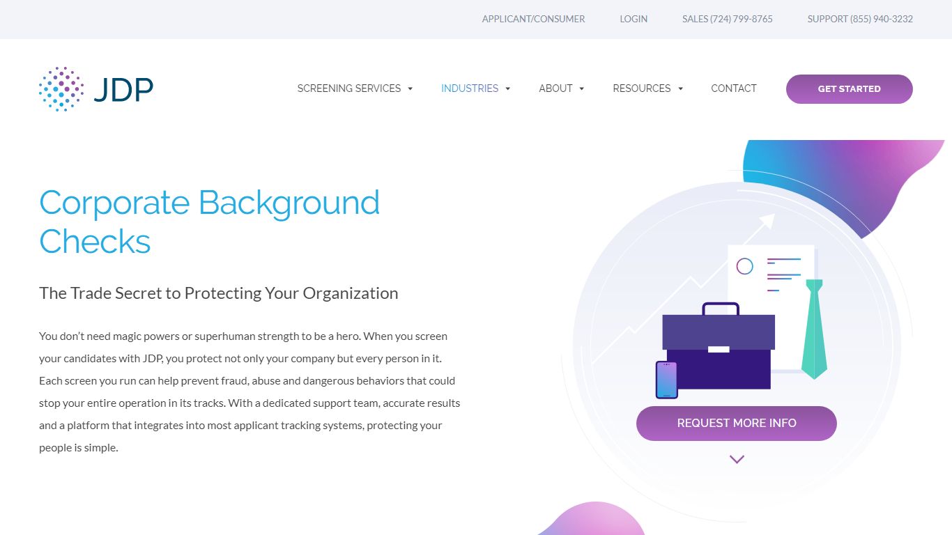 Corporate Background Check Services - JDP